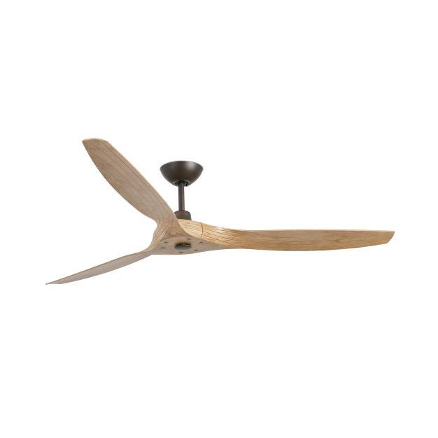 Faro Morea - plafondventilator met afstandsbediening met timer - Ø 152 cm - bruin