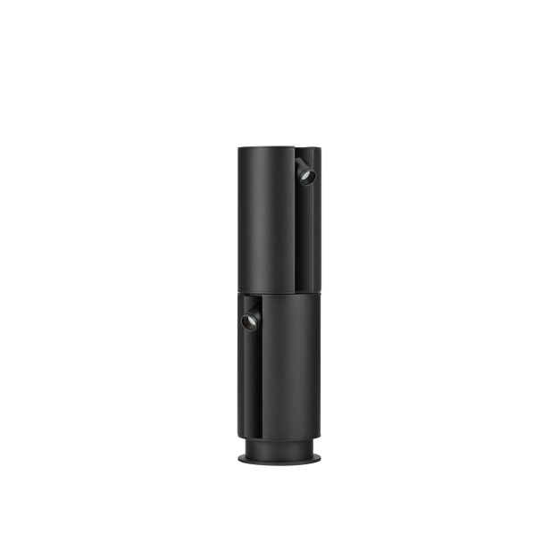 Nova Luce Taglio - tuinpaal - Ø 12 x 45 cm - 5W LED incl. - IP65 - zandzwart