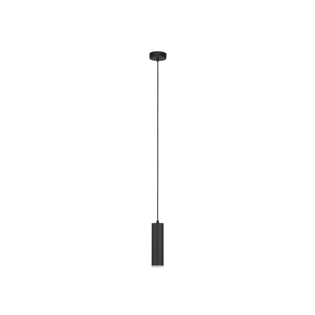 Nova Luce Mao - hanglamp - Ø 5,5 x 200 cm - IP44 - zandzwart
