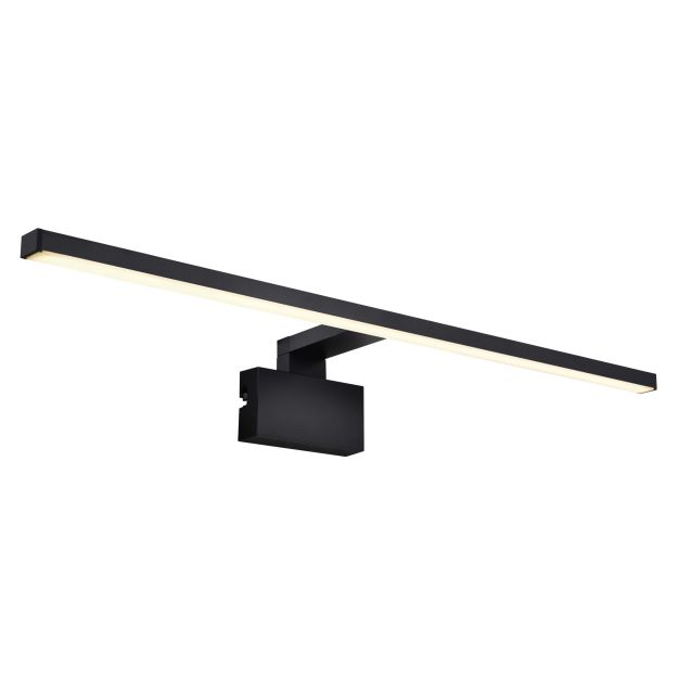 Nordlux Marlee 80 - wandlamp - 80 x 14,2 x 9,6 cm - 11,5W LED incl.  - IP44 - zwart