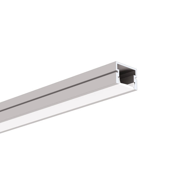 Klus PDS-4-PLUS - LED profiel - 1,6 x 1,2 cm - niet-geanodiseerd aluminium