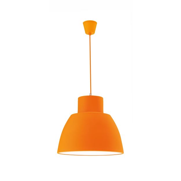 Nova Luce Vince - hanglamp - Ø 40 x 130 cm - oranje