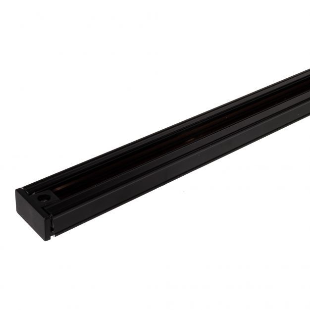 Projectlight 1-fase rail - 2 meter - zwart