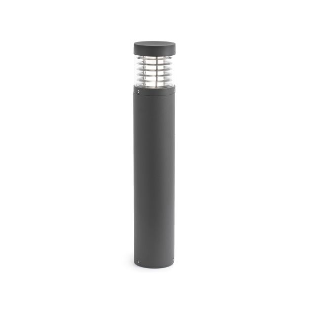 Faro Giza - tuinpaal - Ø 12 x 65 cm - 15W LED incl. - IP54 - donkergrijs