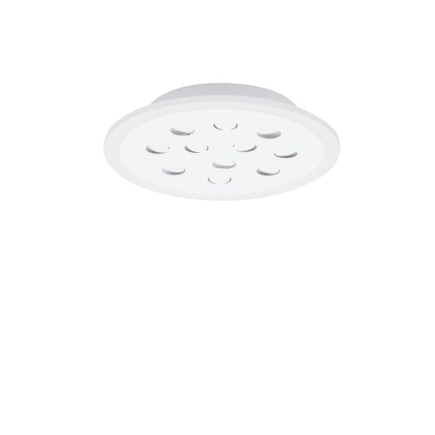 Nova Luce Astro - plafondlamp met afstandsbediening - Ø 30 x 5 cm - 19W dimbare LED incl. - zandwit