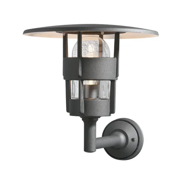 Konstsmide Freja - buiten wandlamp - 34 x 40 x 40 cm - IP23 - mat zwart