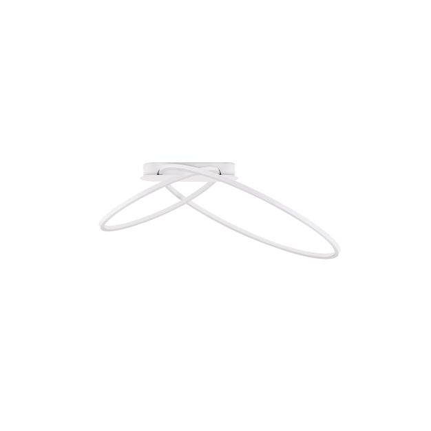 Nova Luce Kiklos - plafondlamp - Ø 72 x 30 cm - 42W dimbare LED incl. - zandwit