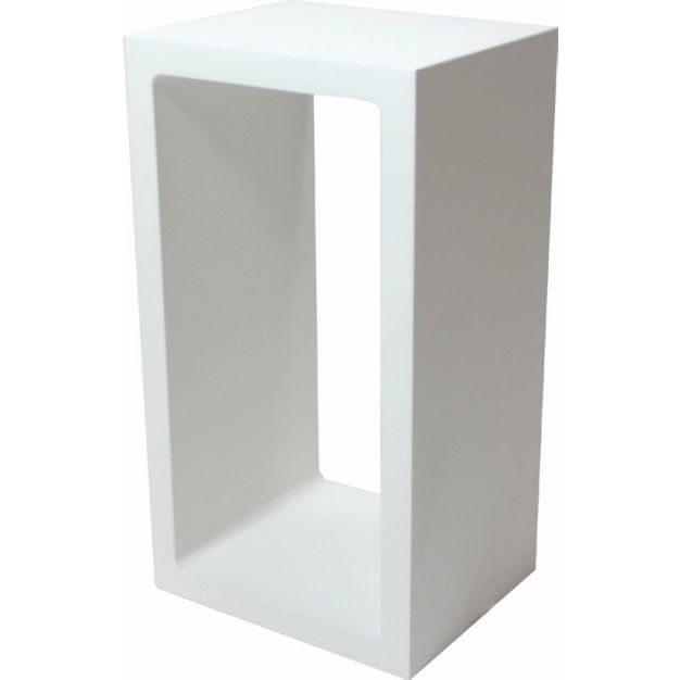 Artdelight Corridor - tafellamp - 18,2 x 10 x 8 cm - 3 stappen dimmer - 6W LED incl. - IP40 - wit