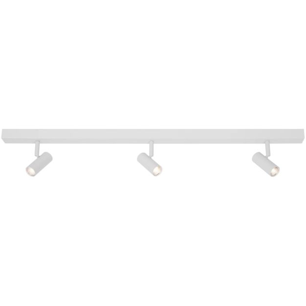Nordlux Omari - opbouwspots 3L - 12 x 78 cm - 3 stappen dimmer - 3x 3,2W LED incl. - wit