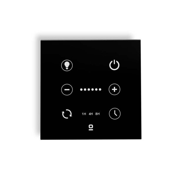Faro - wand controller voor DC ventilatoren - zwart