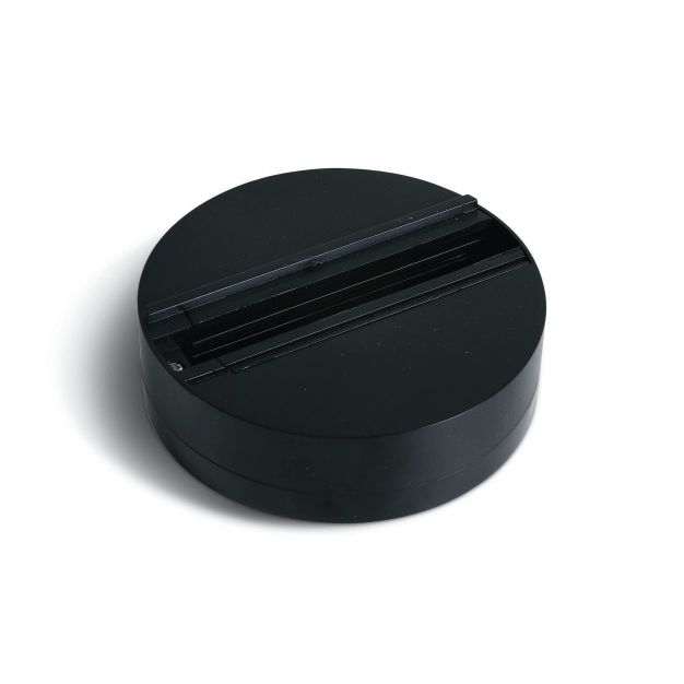 ONE Light Square Track Surface - opbouwvoet voor trackspots - Ø 11,2 cm - 6A - zwart