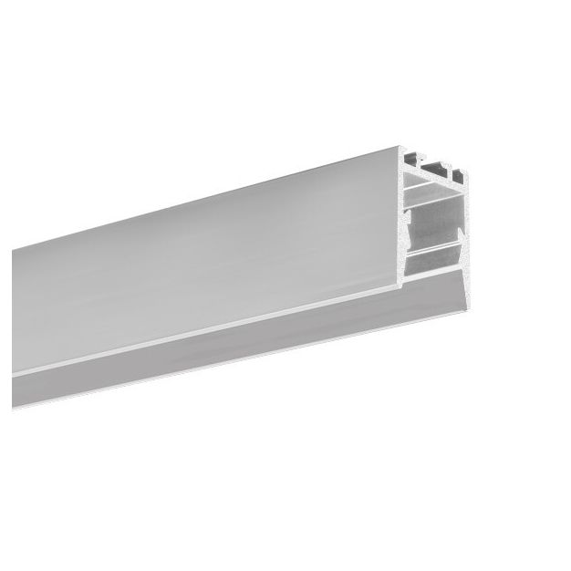 KLUS PDS-ZMG - LED profiel voor een smallere lichtbundel - 1,66 x 2,2 cm - geanodiseerd zilver