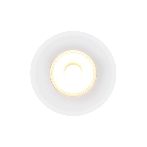 Nordlux Rosalee - inbouwspot - Ø 86 mm, inbouwmaat Ø 68 mm - 7W LED incl. - dim to warm - IP65 - wit