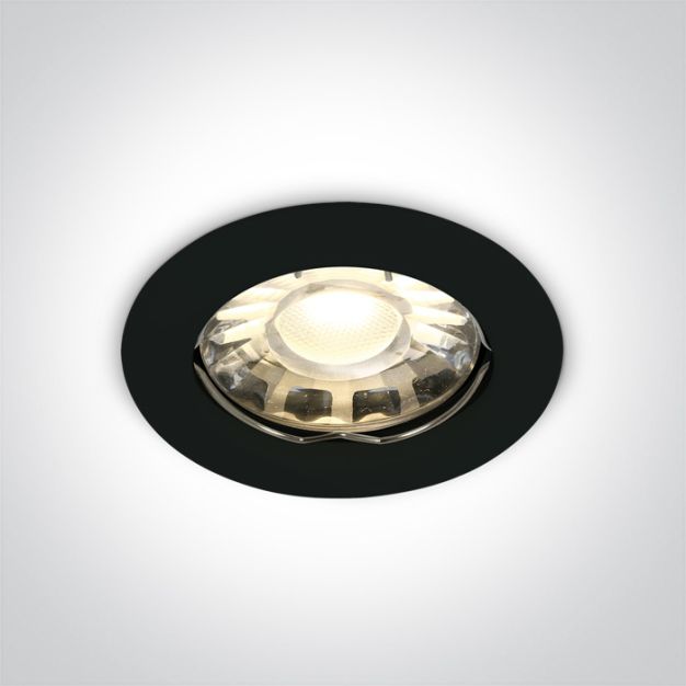 ONE Light Classic MR16 - inbouwspot - Ø 76 mm, Ø 63 mm inbouwmaat - zwart