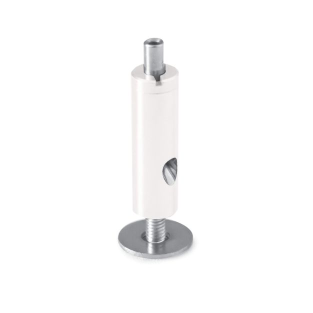 Klus M4-12 - bevestigingspunt - wit