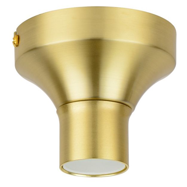 Artdelight Multi - plafondlamp - Ø 10 x 8,5 cm - mat goud