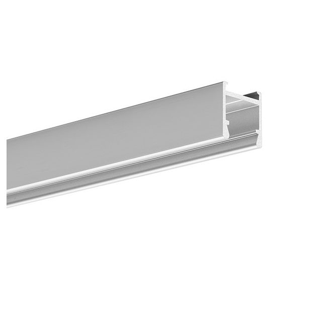 KLUS PDS-H - LED profiel - 1,6 x 1,6 cm - geanodiseerd zilver