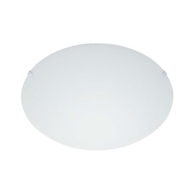 Brilliant Rhodos - plafondverlichting - 25 x 25 x 10 cm - wit