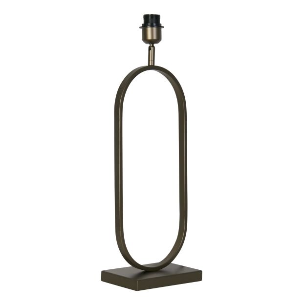 Searchlight - tafellamp voet - 20 x 13 x 55 cm - brons