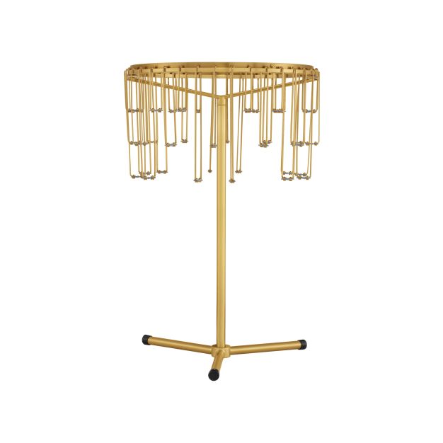 Nova Luce Stellar - tafellamp - Ø 30 x 45 cm - 16W dimbare LED incl. - goud