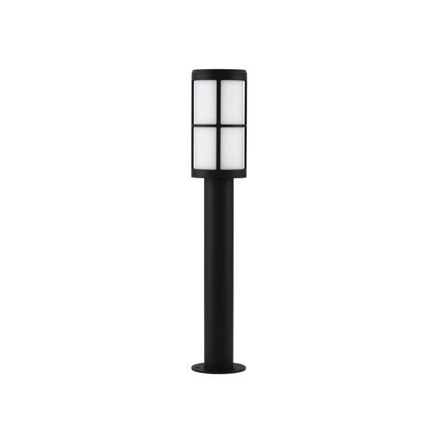 Nova Luce Stone - tuinpaal - Ø 12 x 65 cm - IP54 - donker antraciet