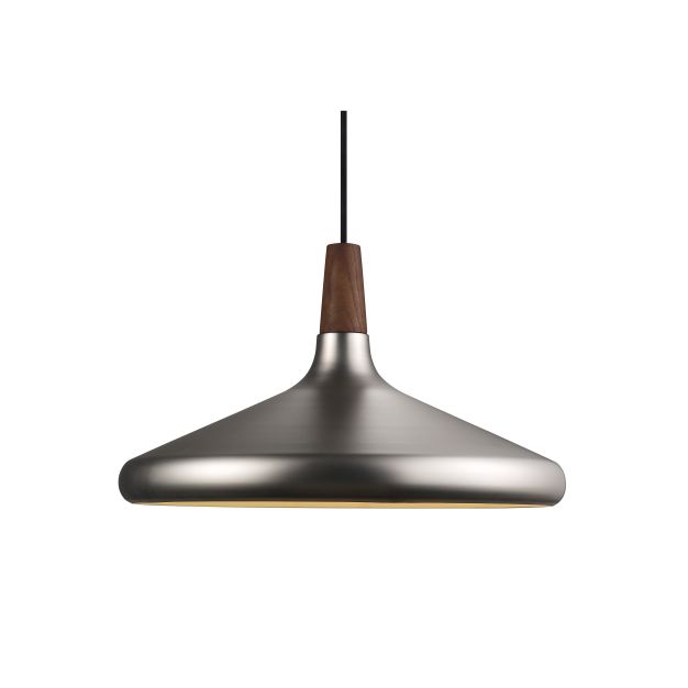 Design for the People Nori 39 - hanglamp - Ø 39 x 31 cm - geborsteld staal