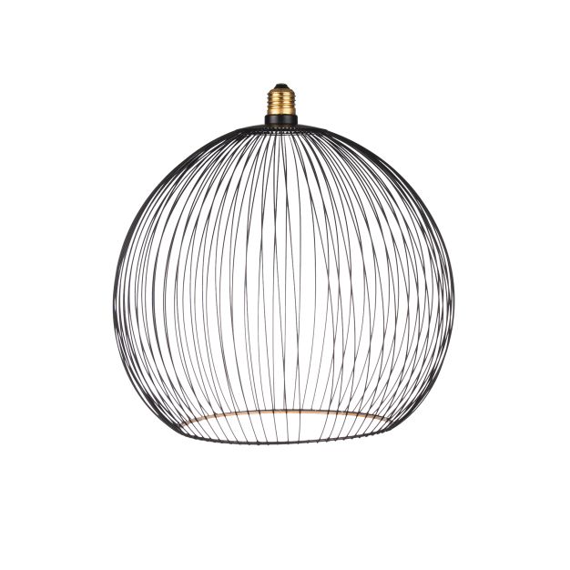 Segula Floating Globe Filo LED - Ø 30 cm - E27 - 6W dimbaar - 2200K - zwart