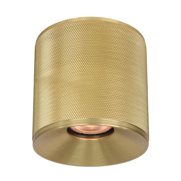 Artdelight Costa - opbouwspot - Ø 10,5 x 10 cm - mat goud