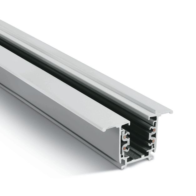 ONE Light Square Track Recessed - 3-fase - 3 meter - 16A - wit