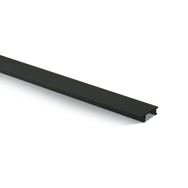 ONE Light Square Track Surface - afdekking voor rail - 3-fase railsysteem - 2m - zwart