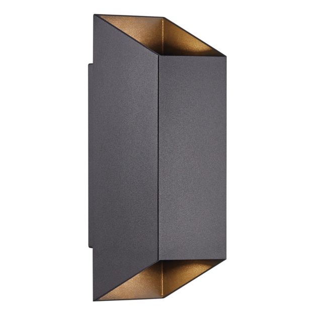 Nordlux Nico - buiten wandlamp - 8 x 8 x 23,5 cm - IP54 - zwart