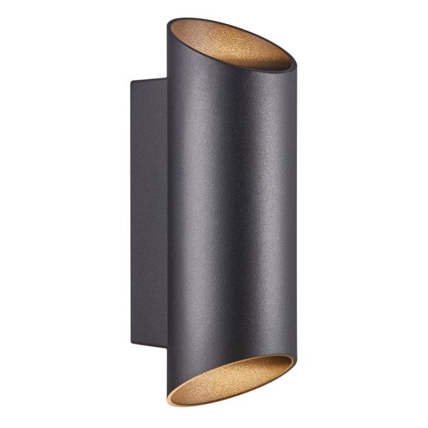 Nordlux Nico - buiten wandlamp - 9,5 x 7,7 x 23,5 cm - IP54 - zwart