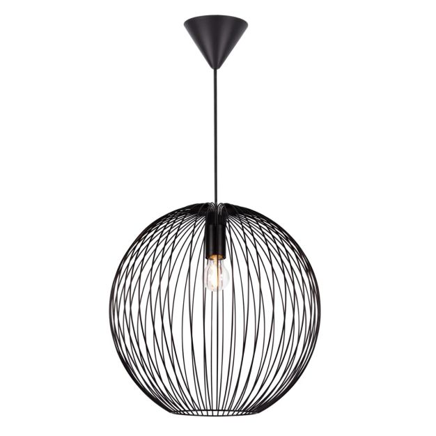 Nordlux Beroni - Ø 45 x 245 cm - zwart
