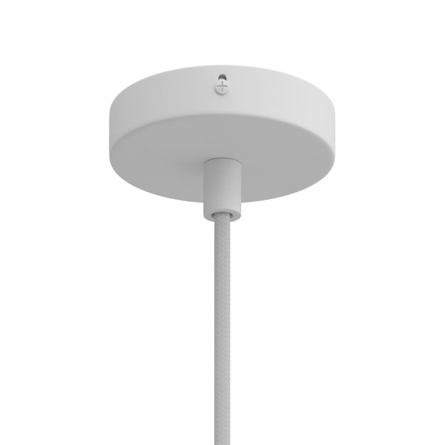 Creative Cables Mini - plafondrozet - Ø 8,3 x 2,5 cm - wit