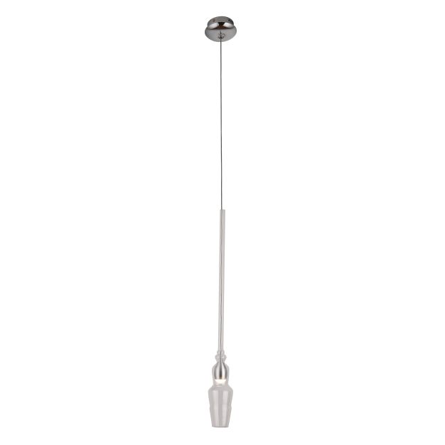 Maxlight Murano - hanglamp - Ø 7 x 190 cm - 3W LED incl. - chroom