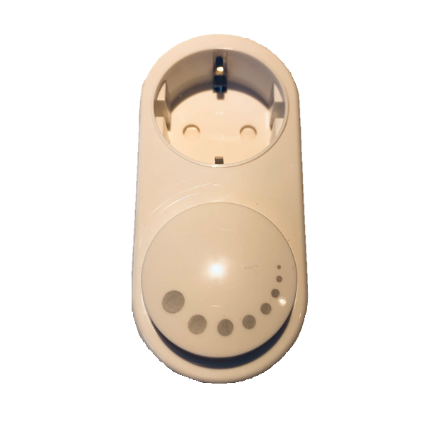 ETH - nederlandse stekkerdimmer LED - 11 x 5 x 5 cm - wit