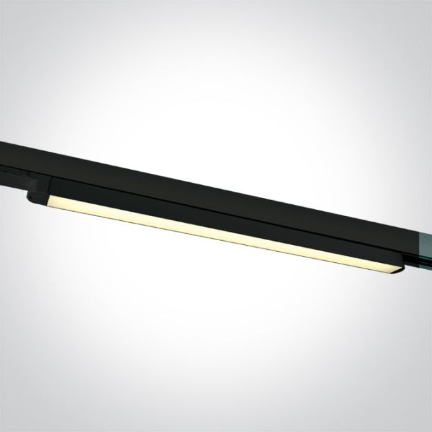 ONE Light Track Light - railsysteem - 65 x 3 x 3 cm - 16W LED incl. - zwart