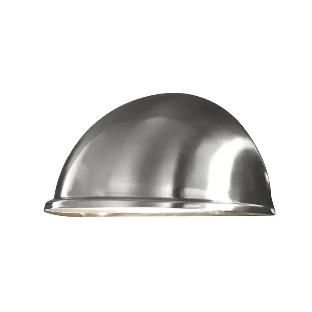 Konstsmide Torino - buiten wandlamp - 28 x 14 x 13,5 cm - IP23 - roestvrij staal