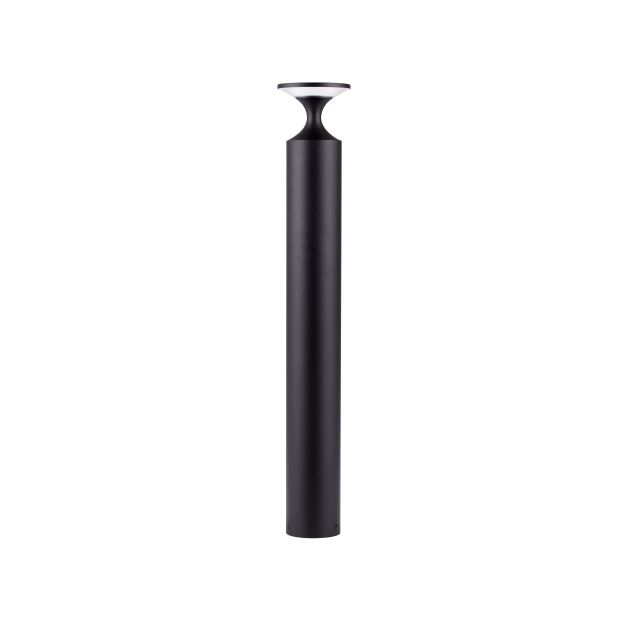 Nova Luce Pistillo - tuinpaal - Ø 14,5 x 90 cm - 13W LED incl. - IP65 - zandzwart