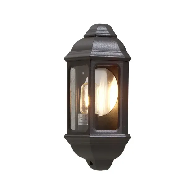 Konstsmide Cagliari - buiten wandlamp -  18 x 10 x 36 cm - IP43 - zwart