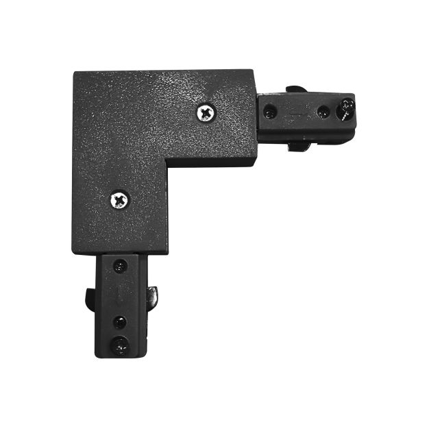 Nova Luce - 2-fase connector L - zwart