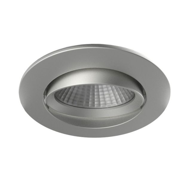 Nordlux Apollo - inbouwspot - 5,5W dimbare LED incl. - Ø 85 mm, Ø 72 mm inbouwmaat - IP23 - geborstelde nikkel