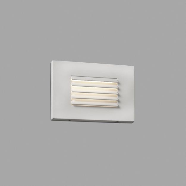 Faro Spark - inbouw wandverlichting - 10,5 x 7,5 cm - 5W LED incl. - IP65 - mat wit