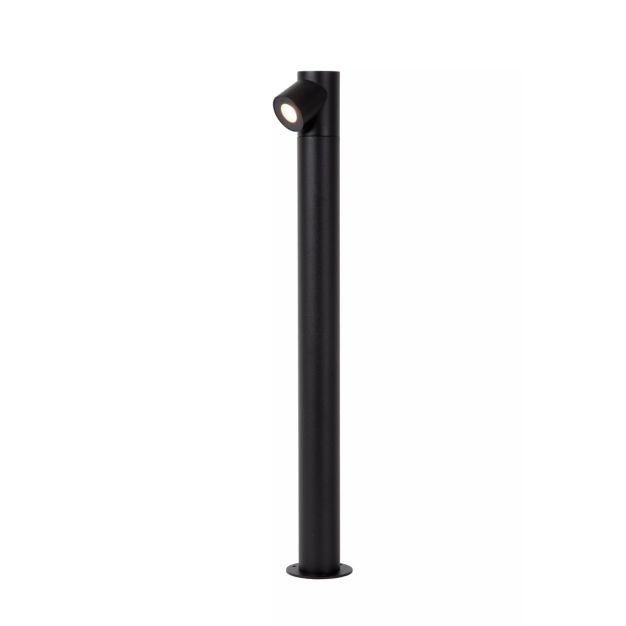 Lucide Ibamba - tuinpaal - 8 x 8,3 x 60 cm - 6W LED incl. - IP65 - zwart
