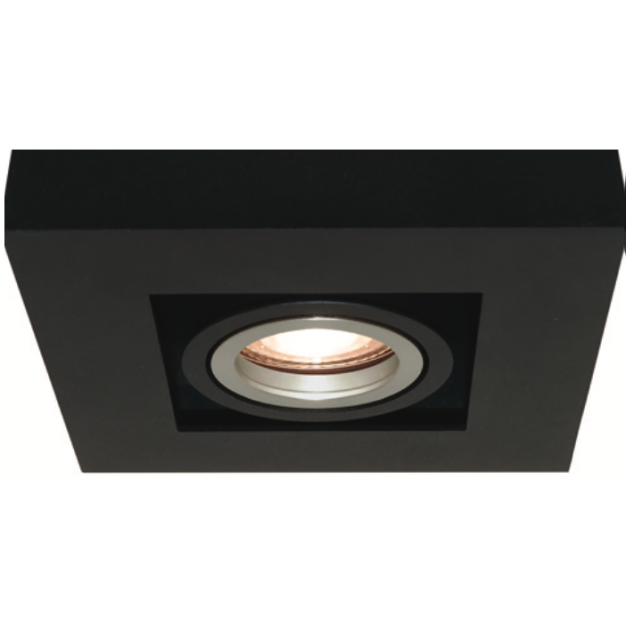 Artdelight Bosco - afwerkingsring opbouwspot - aluminium