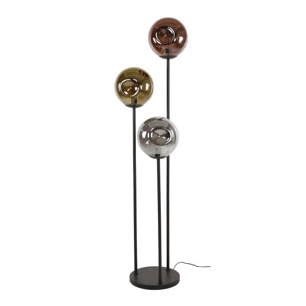 Vico Stellar - vloerlamp - 164 cm - zwart