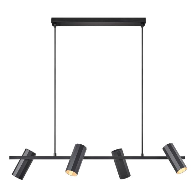 Nordlux Alanis - hanglamp - 15 x 90 x 200 - zwart