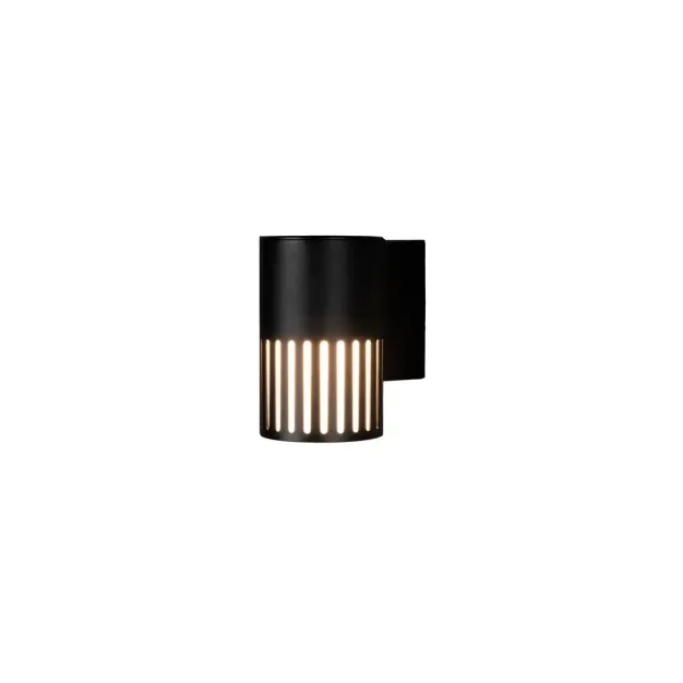 Konstsmide Pistoia - buiten wandlamp - 10,5 x 16,5 x 17 cm - IP54 - zwart