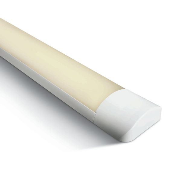 ONE Light LED Linear Range - plafondverlichting - 60 x 8 x 3 cm - 20W LED incl. - wit - witte lichtkleur