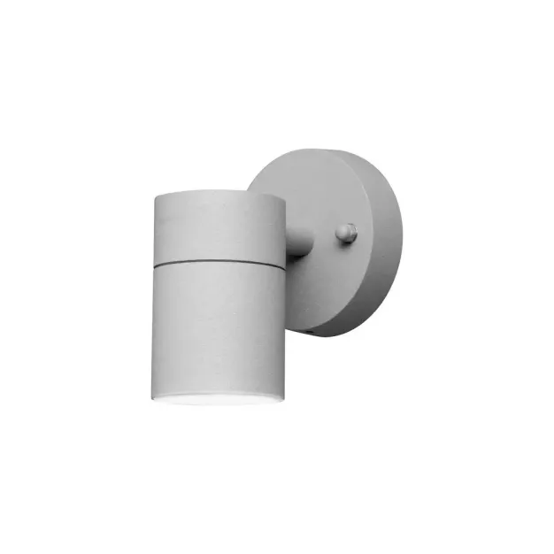 Konstsmide Modena Down - buiten wandlamp - 9,5 x 11,5 x 13,5 cm - IP44 - grijs
